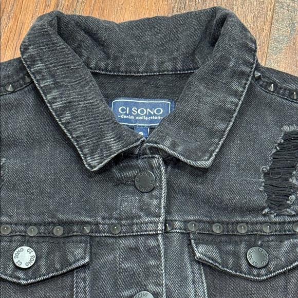 Ci Sono distressed jean jacket - Picture 2 of 9